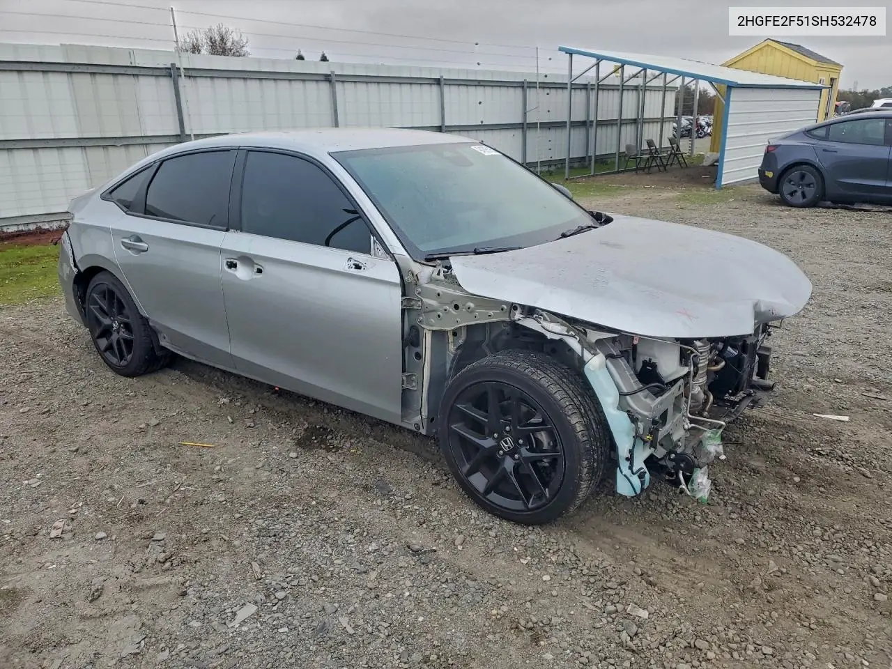 2HGFE2F51SH532478 2025 Honda Civic Sport