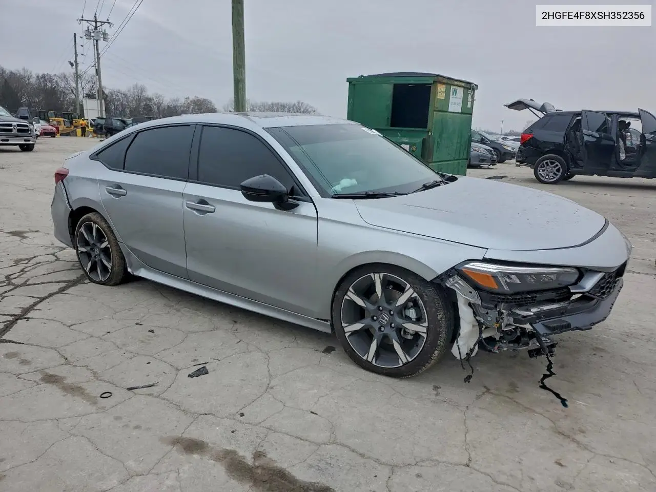 2HGFE4F8XSH352356 2025 Honda Civic Sport