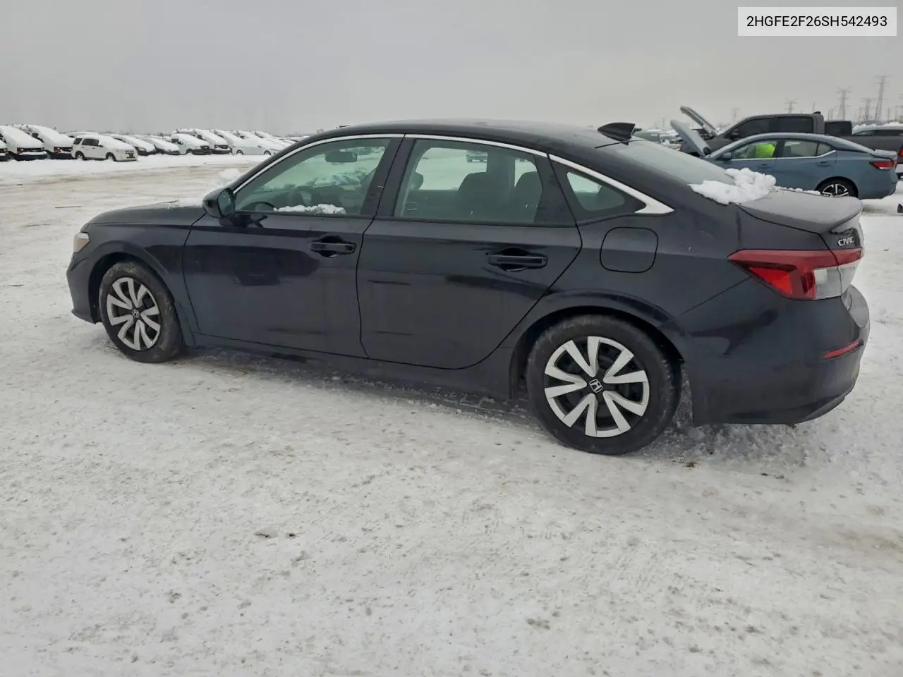 2HGFE2F26SH542493 2025 Honda Civic Lx