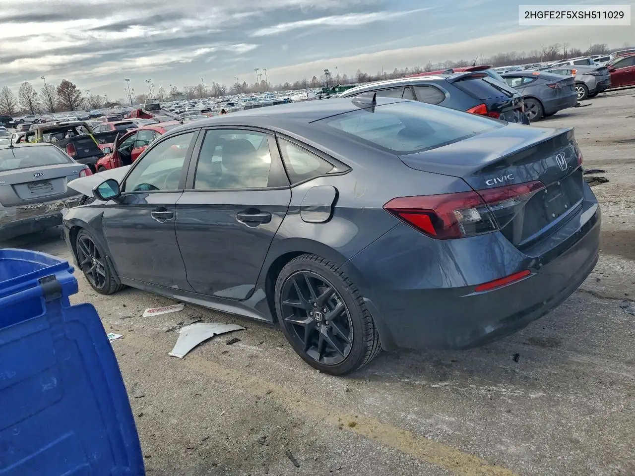 2HGFE2F5XSH511029 2025 Honda Civic Sport