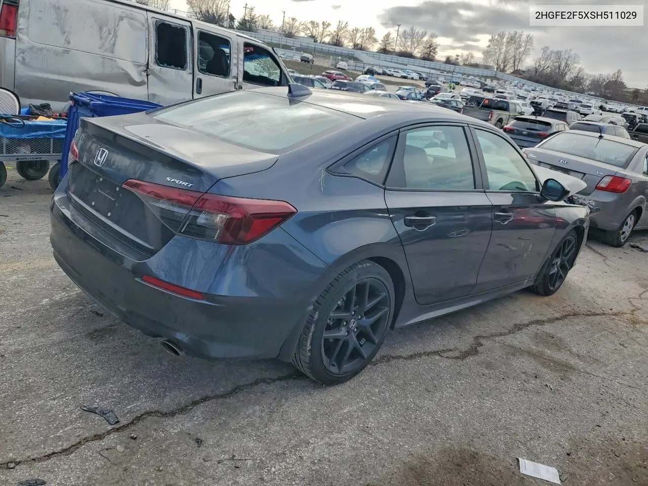 2HGFE2F5XSH511029 2025 Honda Civic Sport