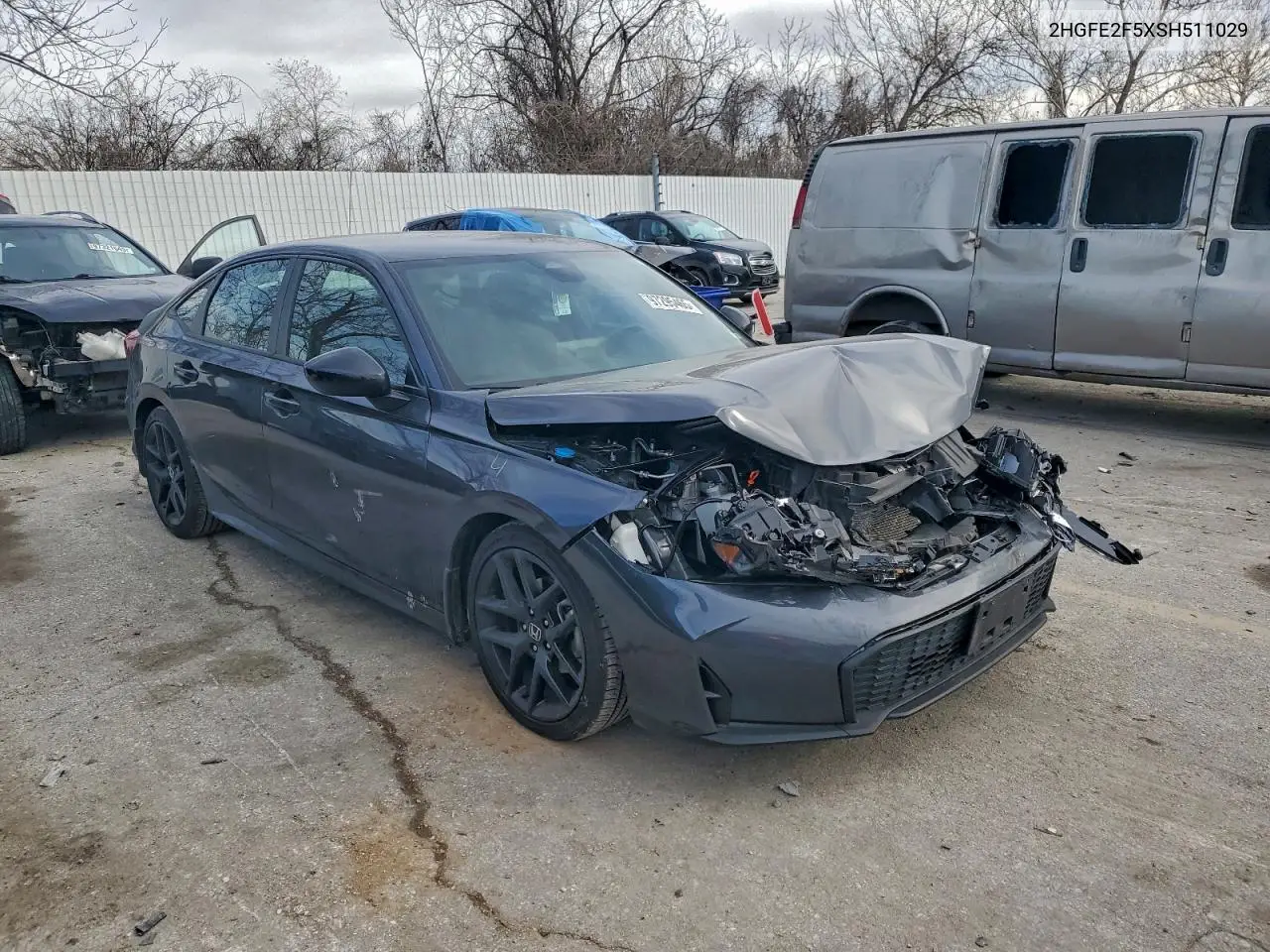 2HGFE2F5XSH511029 2025 Honda Civic Sport