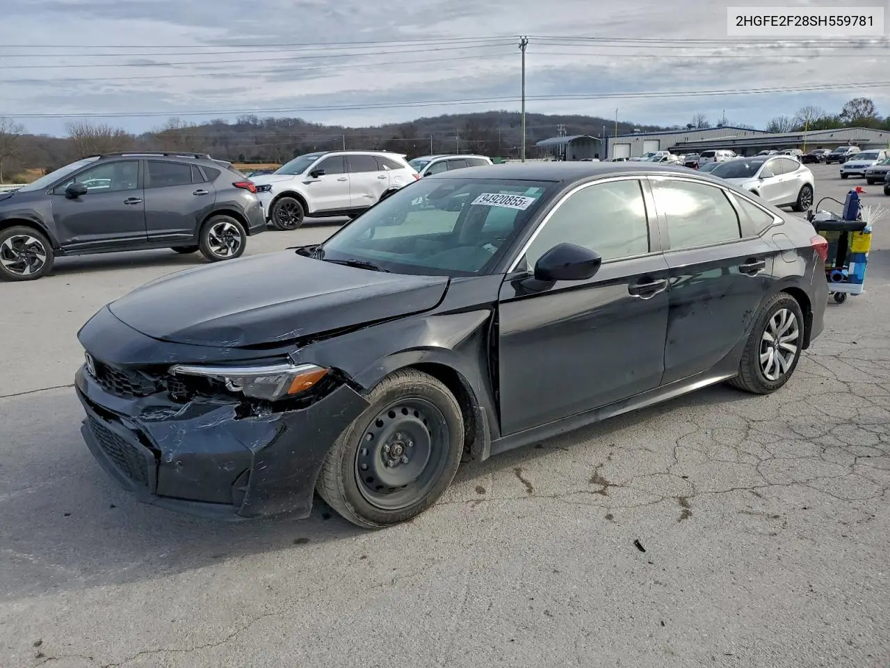 2HGFE2F28SH559781 2025 Honda Civic Lx