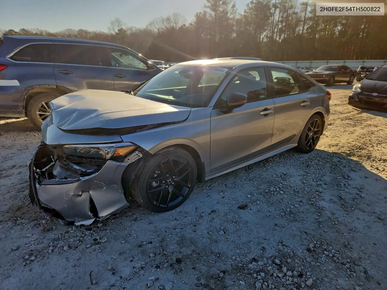 2HGFE2F54TH500822 2026 Honda Civic Sport