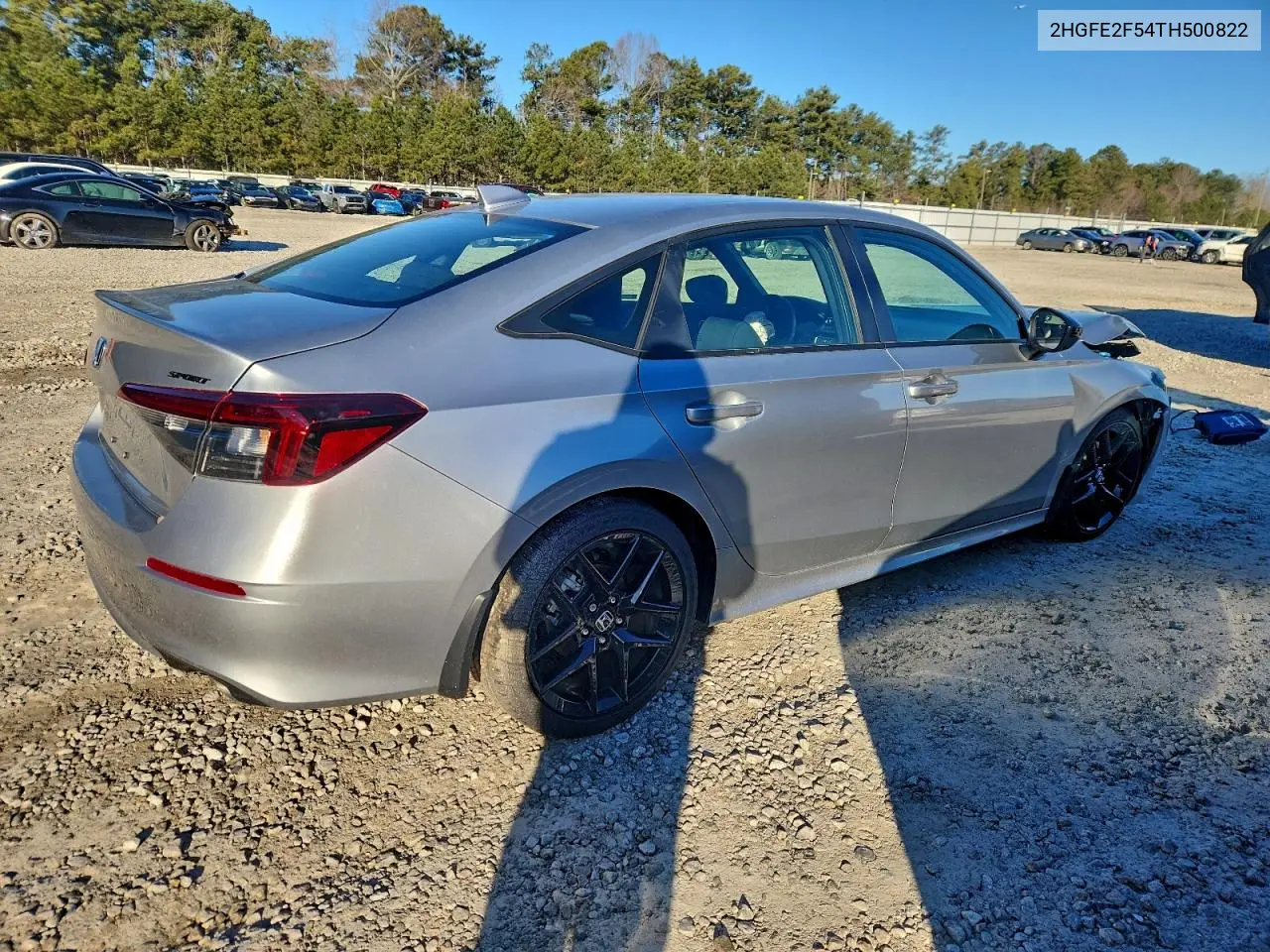 2HGFE2F54TH500822 2026 Honda Civic Sport
