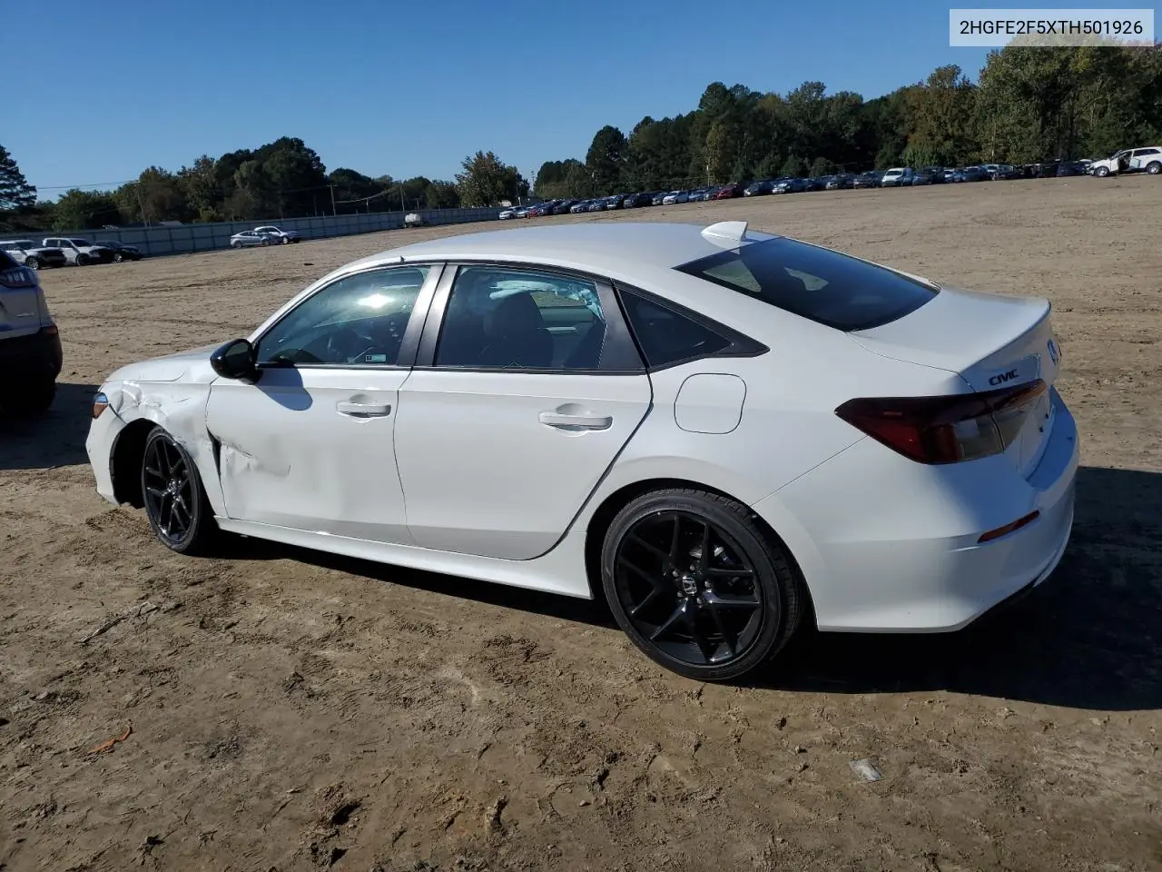 2HGFE2F5XTH501926 2026 Honda Civic Sport