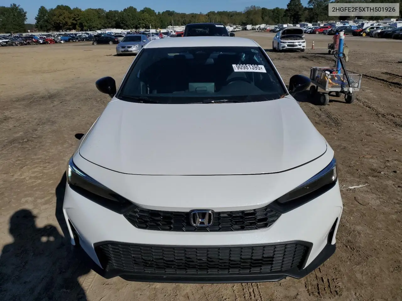 2HGFE2F5XTH501926 2026 Honda Civic Sport