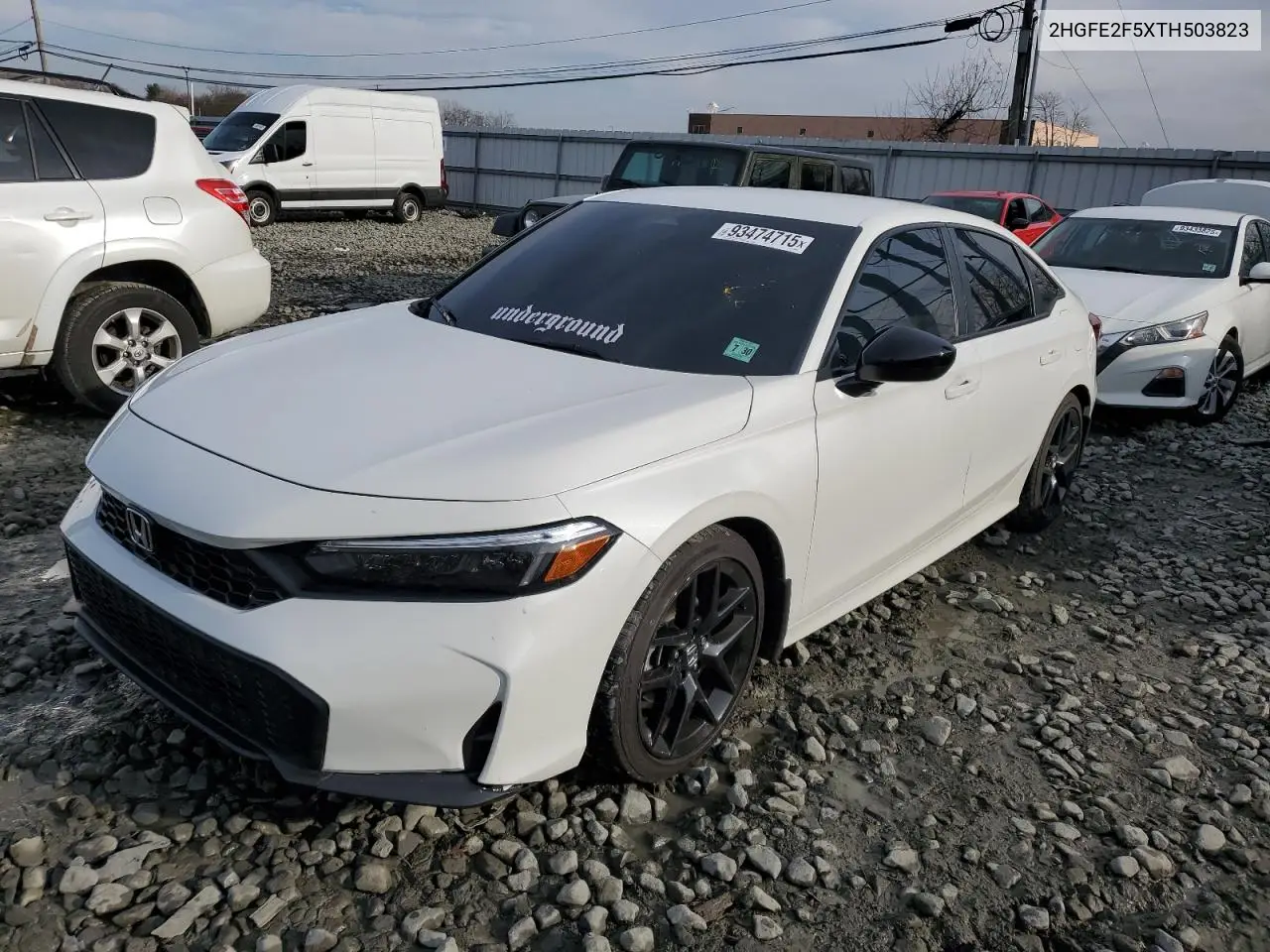 2HGFE2F5XTH503823 2026 Honda Civic Sport