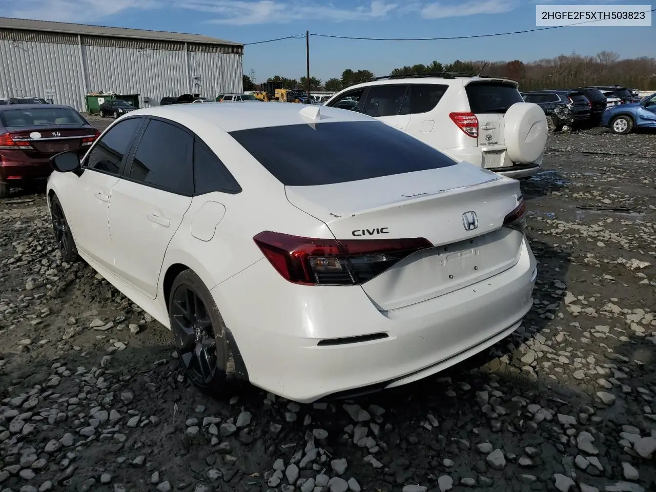 2HGFE2F5XTH503823 2026 Honda Civic Sport