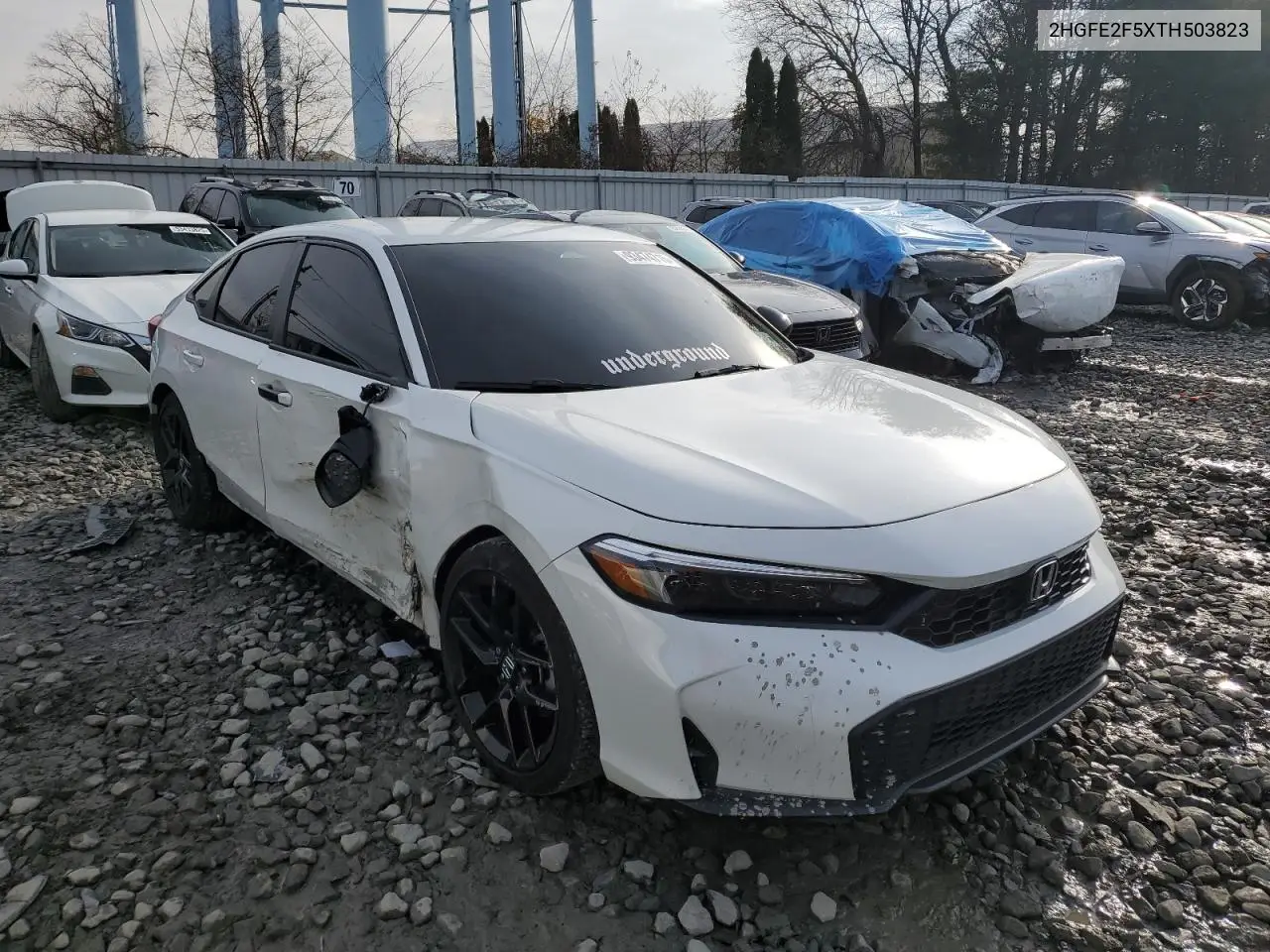 2HGFE2F5XTH503823 2026 Honda Civic Sport