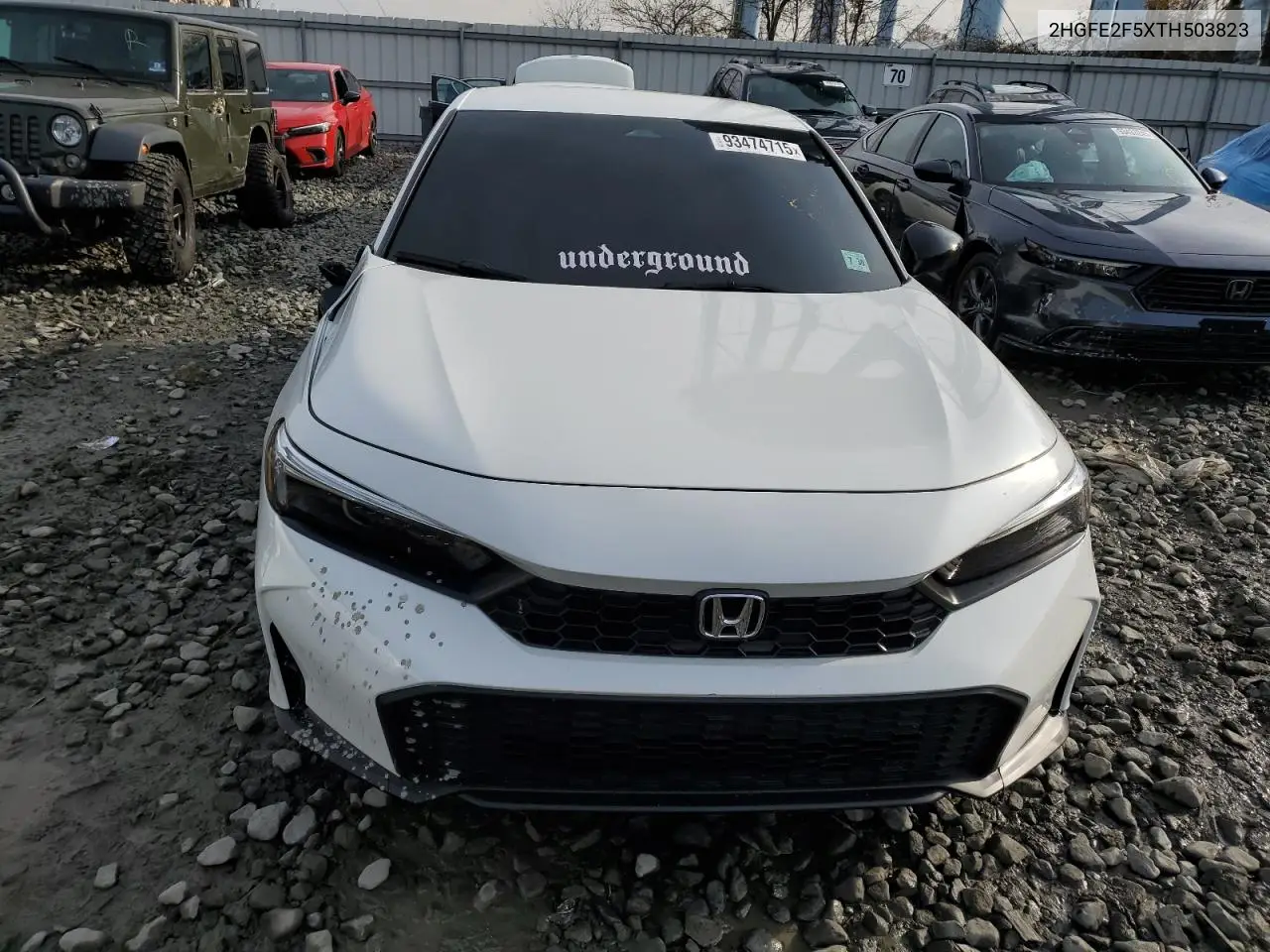 2HGFE2F5XTH503823 2026 Honda Civic Sport