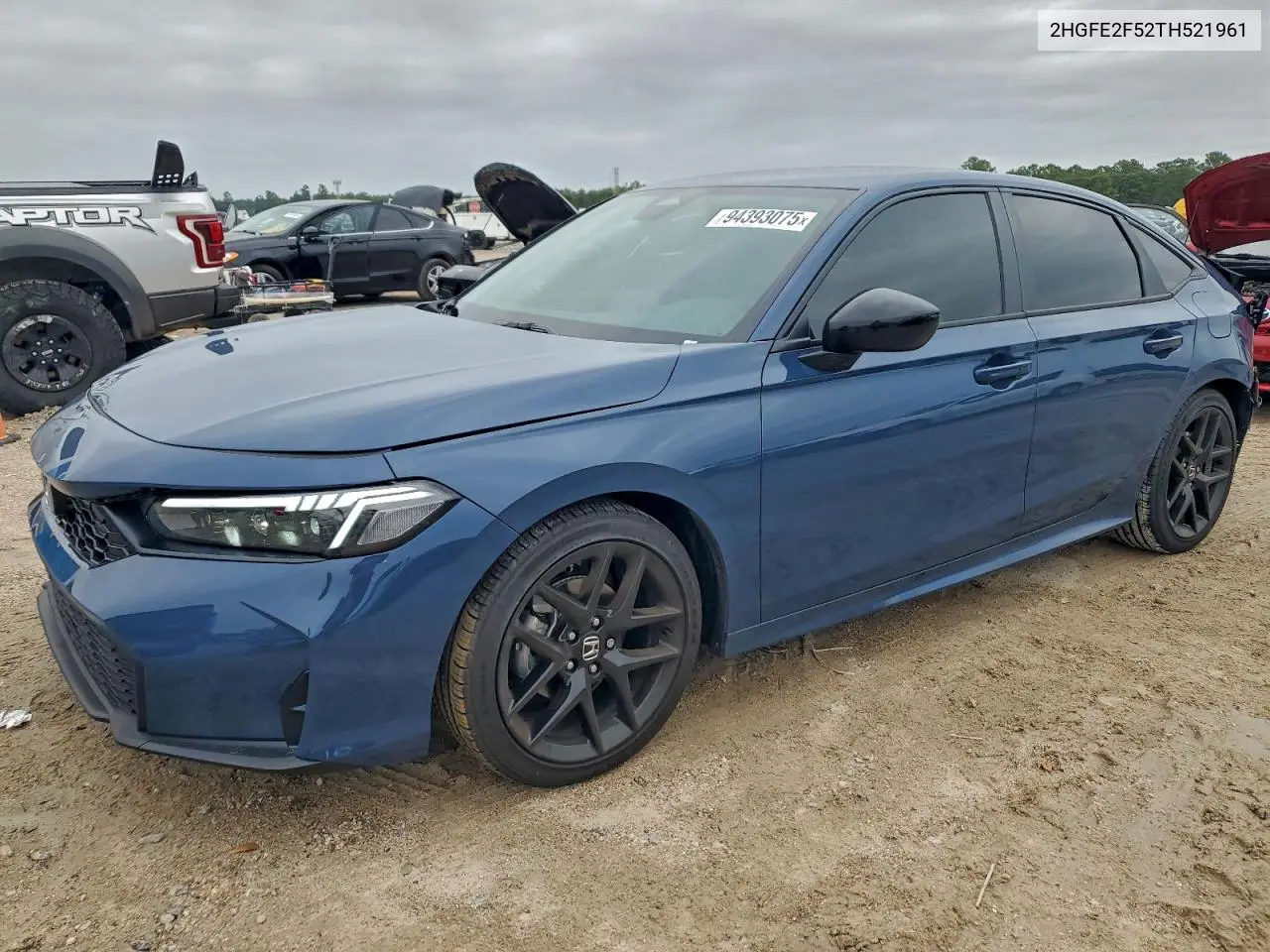 2HGFE2F52TH521961 2026 Honda Civic Sport