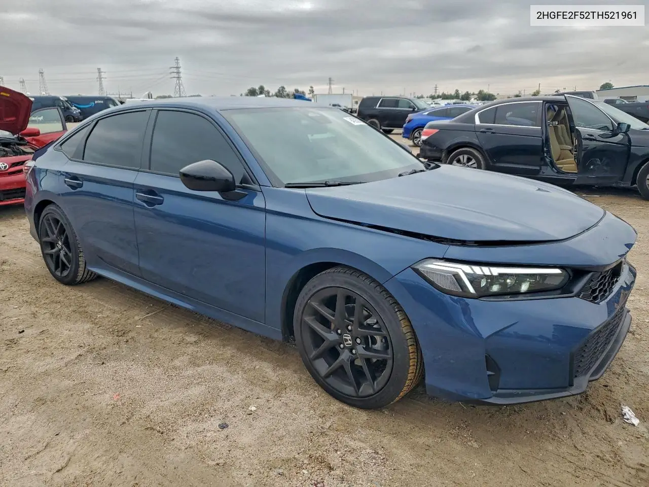 2HGFE2F52TH521961 2026 Honda Civic Sport