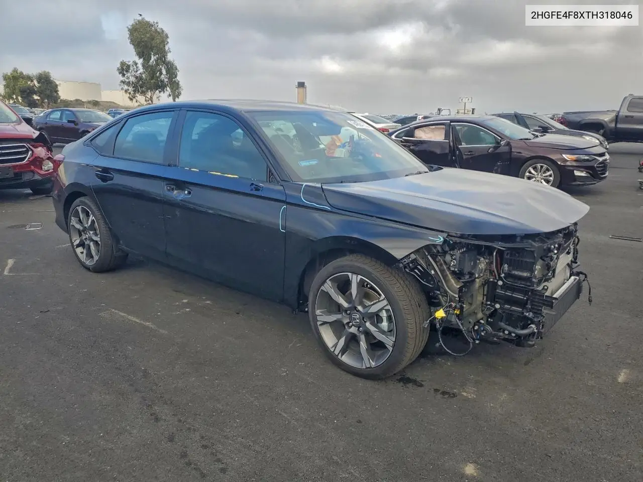 2HGFE4F8XTH318046 2026 Honda Civic Sport
