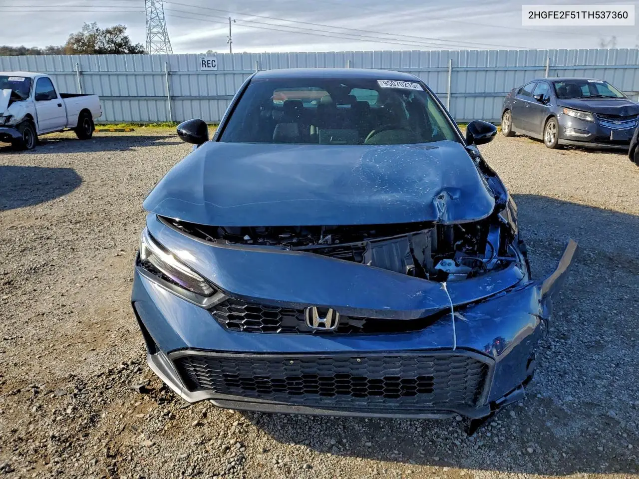 2HGFE2F51TH537360 2026 Honda Civic Sport