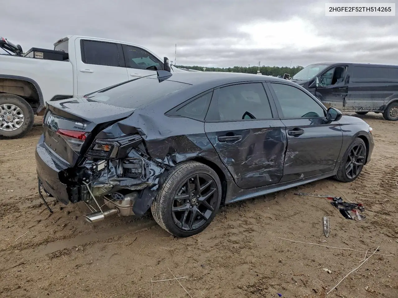 2HGFE2F52TH514265 2026 Honda Civic Sport