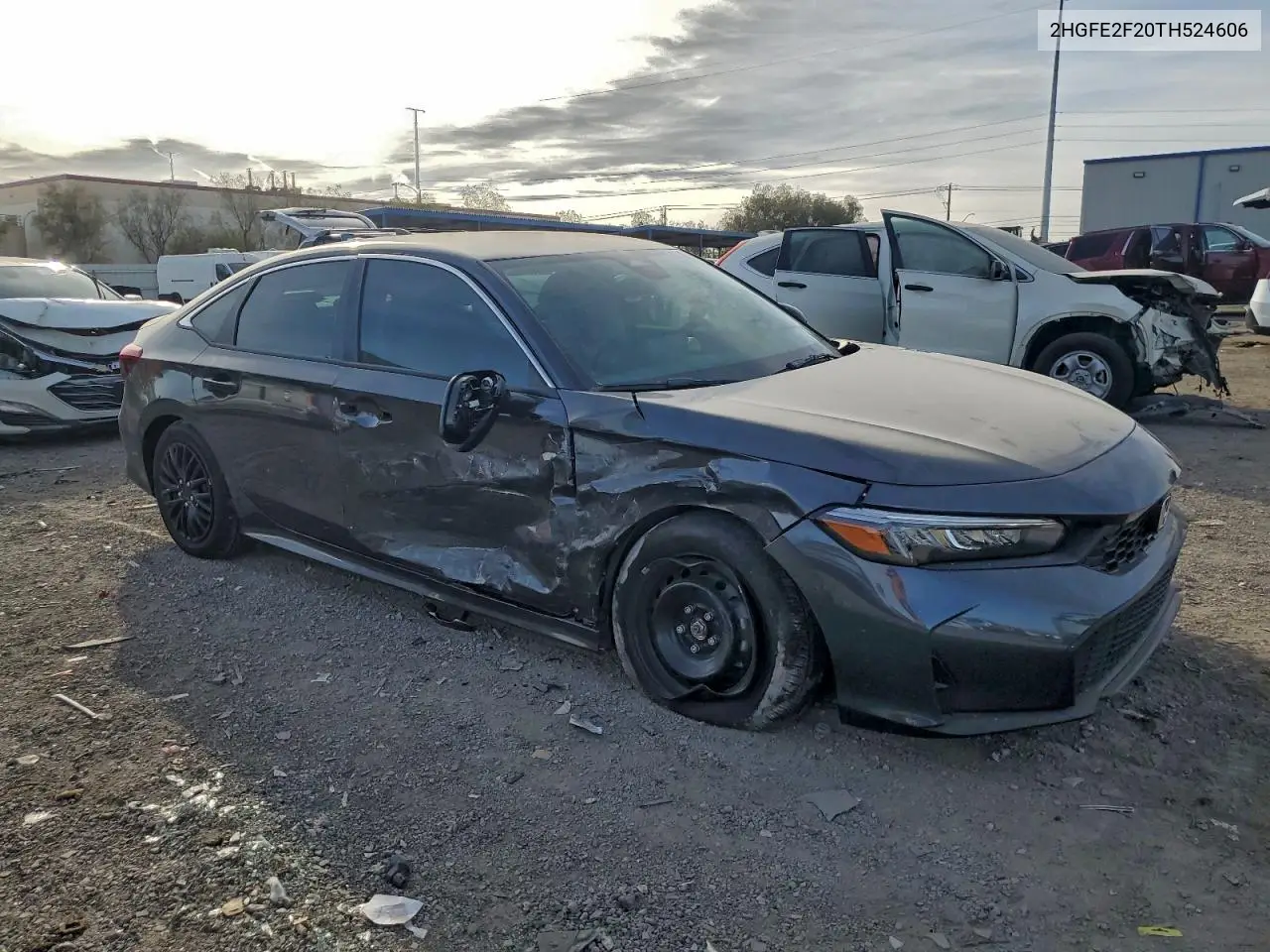 2HGFE2F20TH524606 2026 Honda Civic Lx