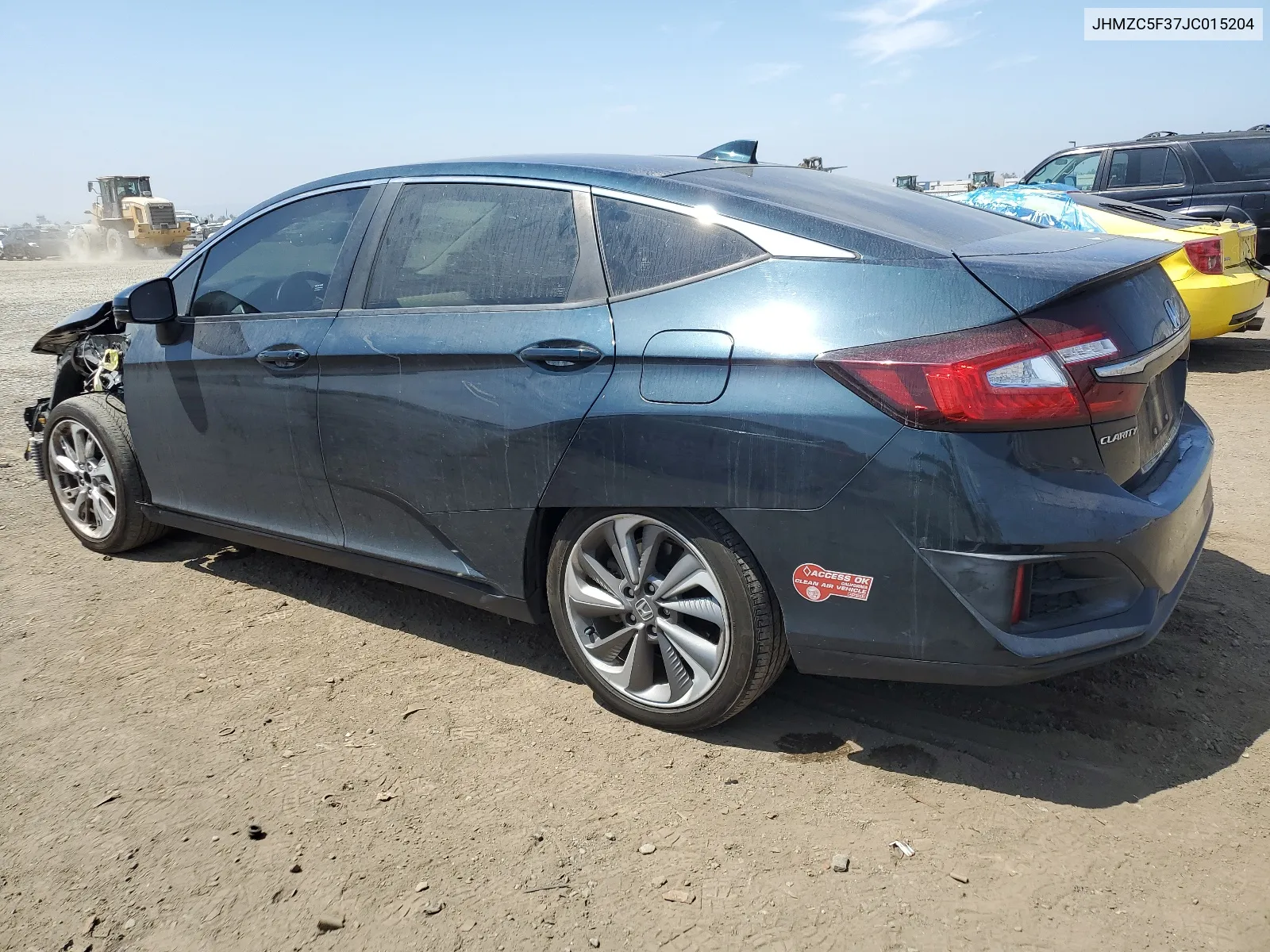 JHMZC5F37JC015204 2018 Honda Clarity Touring