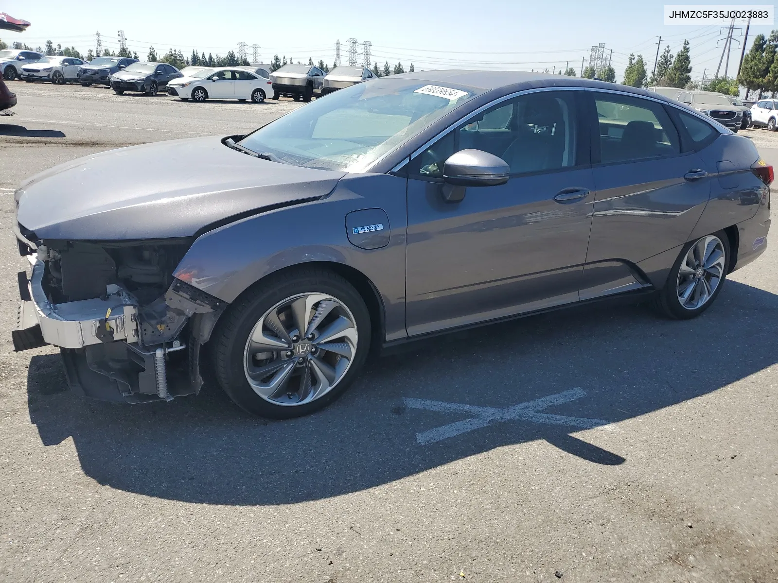 JHMZC5F35JC023883 2018 Honda Clarity Touring