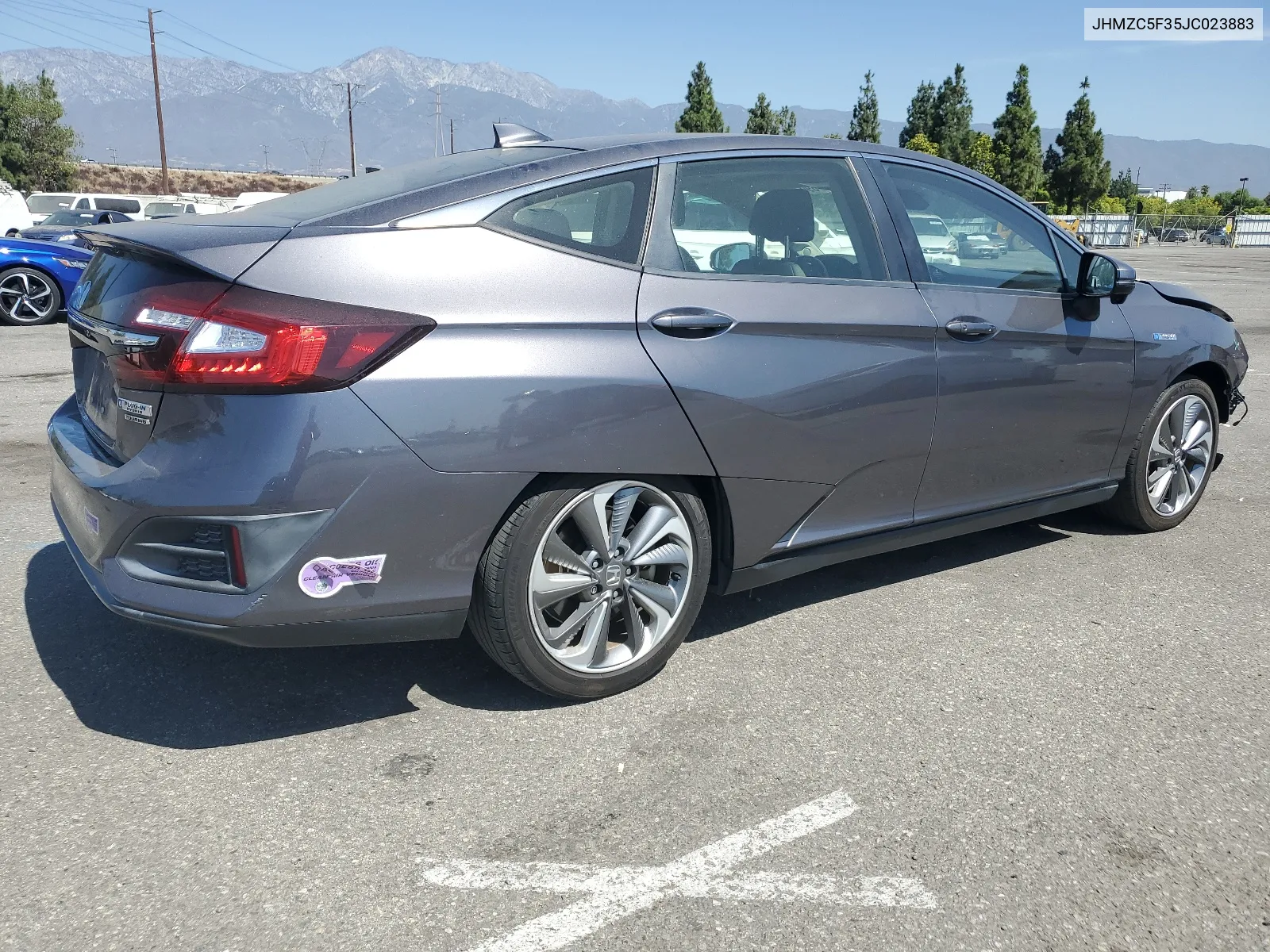 JHMZC5F35JC023883 2018 Honda Clarity Touring