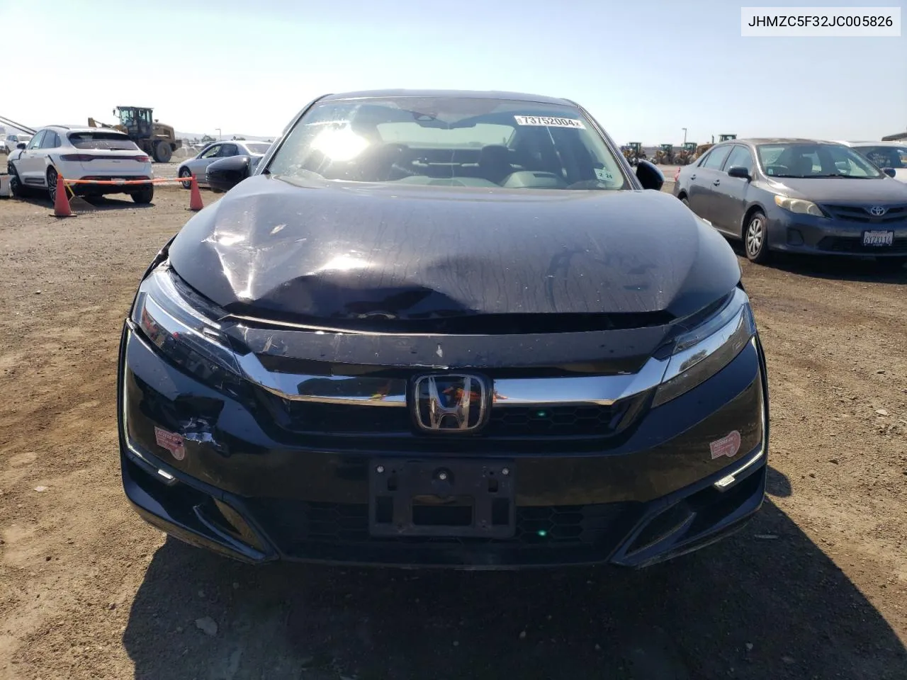 JHMZC5F32JC005826 2018 Honda Clarity Touring