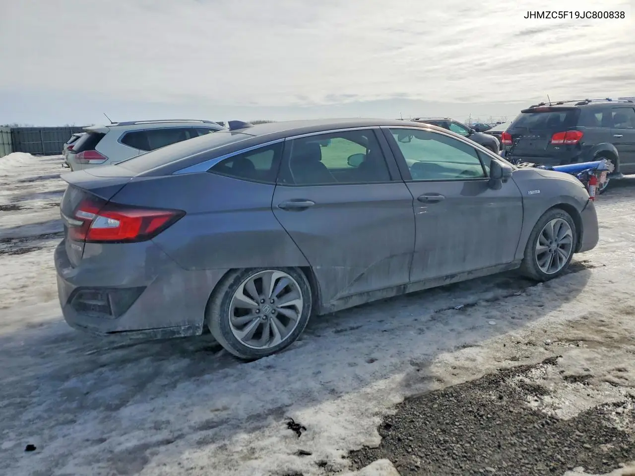 2018 Honda Clarity VIN: JHMZC5F19JC800838 Lot: 77032395