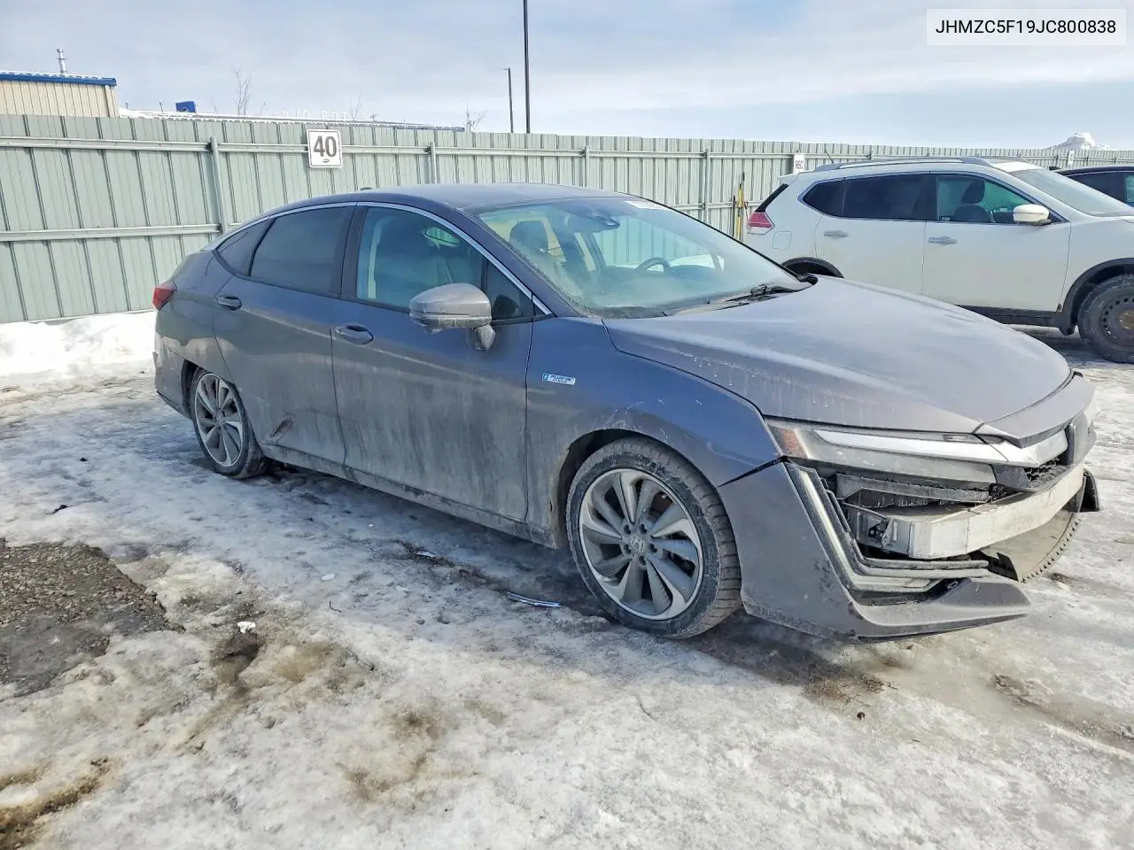 2018 Honda Clarity VIN: JHMZC5F19JC800838 Lot: 77032395