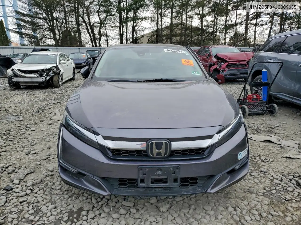 JHMZC5F34JC009635 2018 Honda Clarity Touring