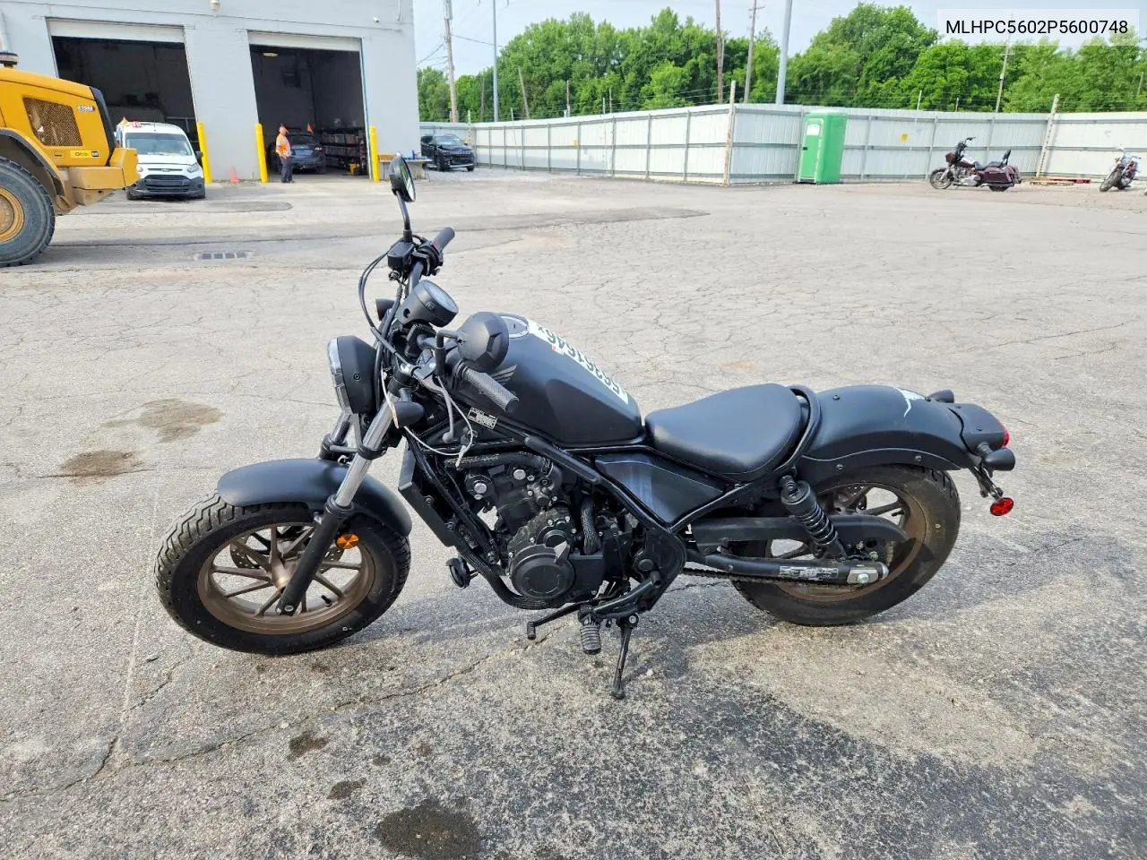 2023 Honda Cmx500 VIN: MLHPC5602P5600748 Lot: 56361646