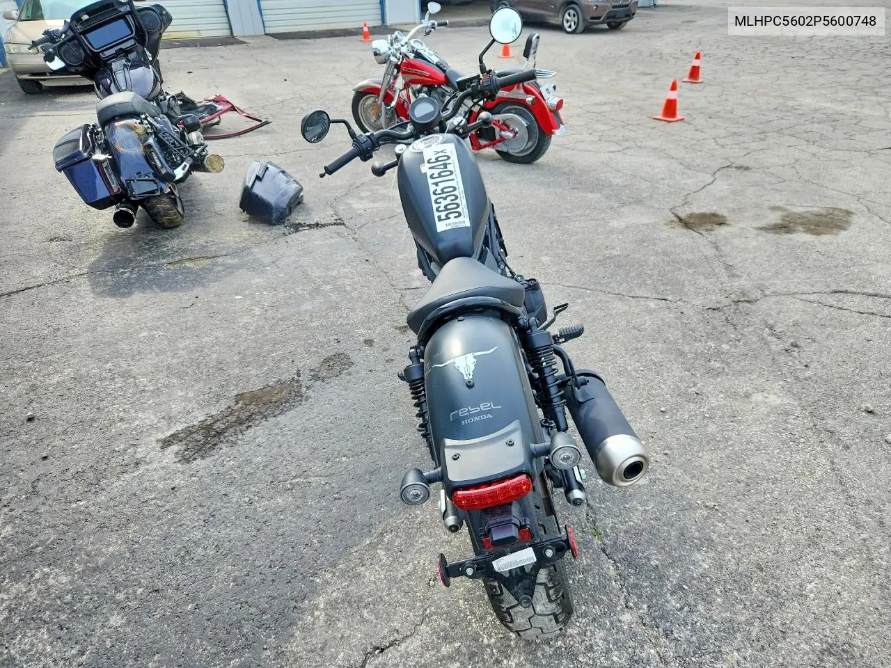 2023 Honda Cmx500 VIN: MLHPC5602P5600748 Lot: 56361646