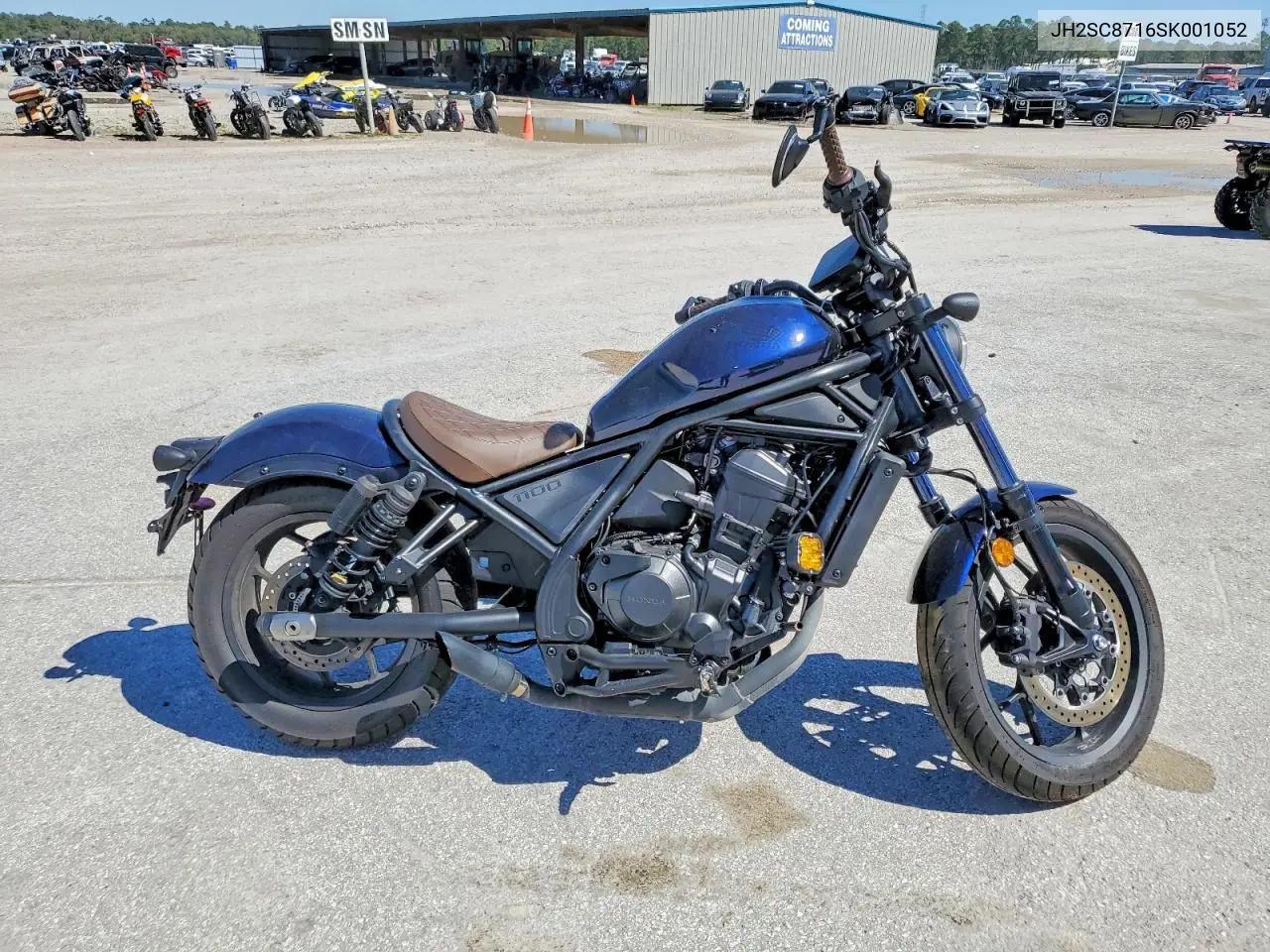 2025 Honda Cmx1100 A VIN: JH2SC8716SK001052 Lot: 45927226