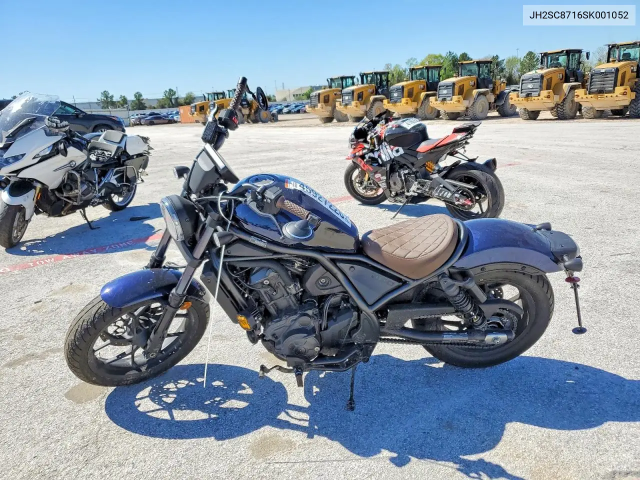 2025 Honda Cmx1100 A VIN: JH2SC8716SK001052 Lot: 45927226