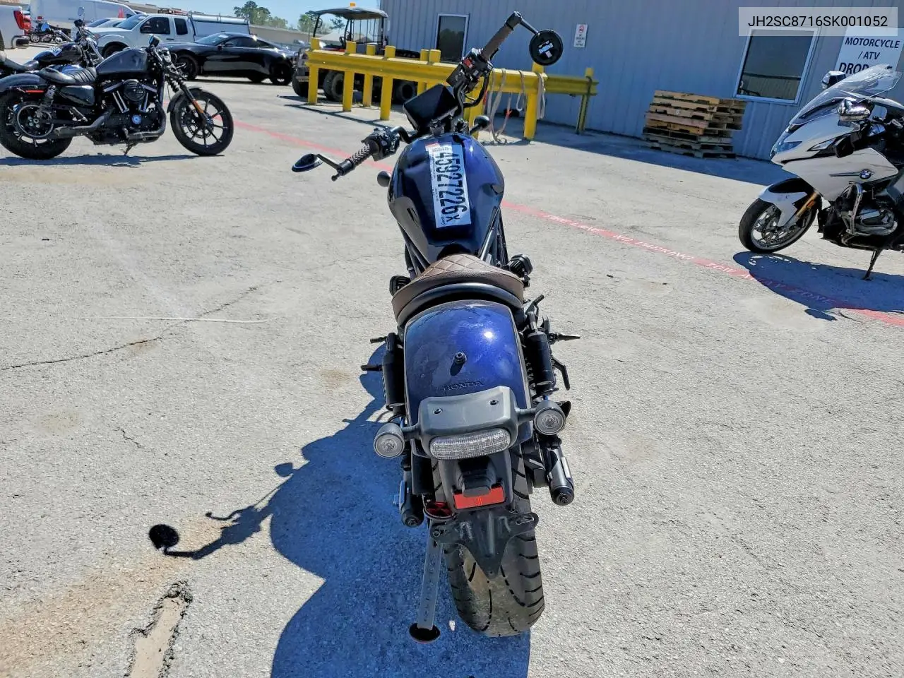 2025 Honda Cmx1100 A VIN: JH2SC8716SK001052 Lot: 45927226