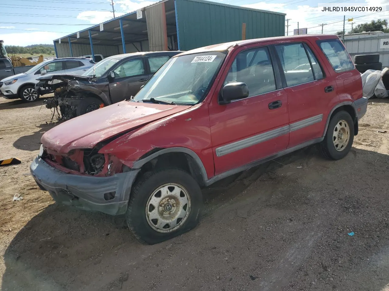 1997 Honda Cr-V Lx VIN: JHLRD1845VC014929 Lot: 72044124