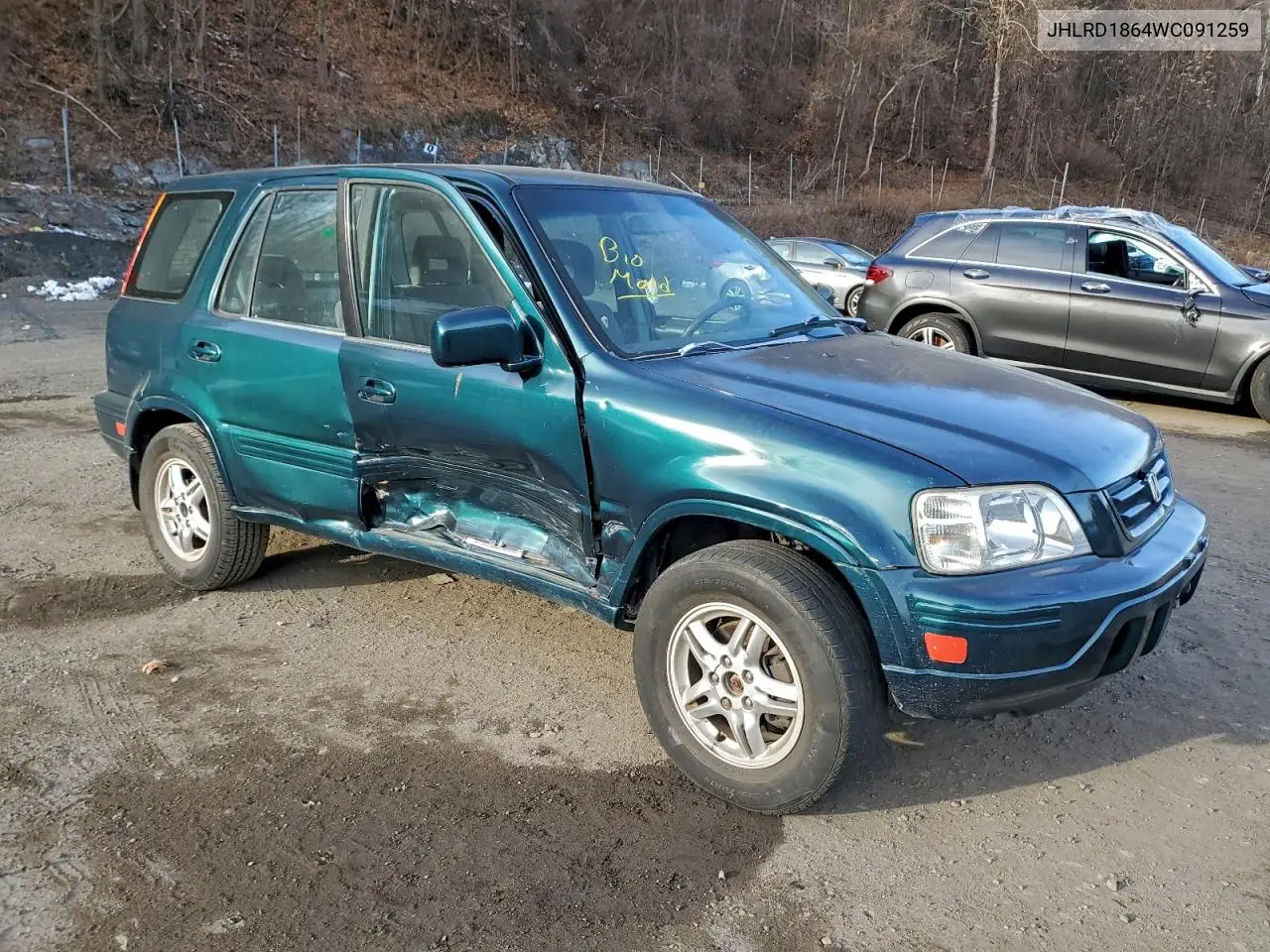 JHLRD1864WC091259 1998 Honda Cr-V Ex