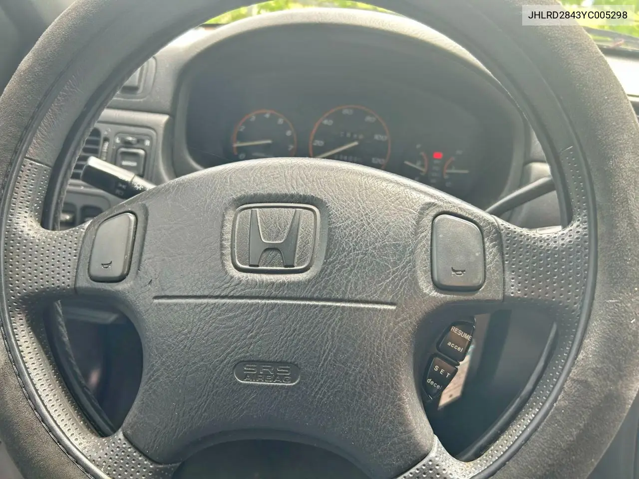 2000 Honda Cr-V Lx VIN: JHLRD2843YC005298 Lot: 49605706