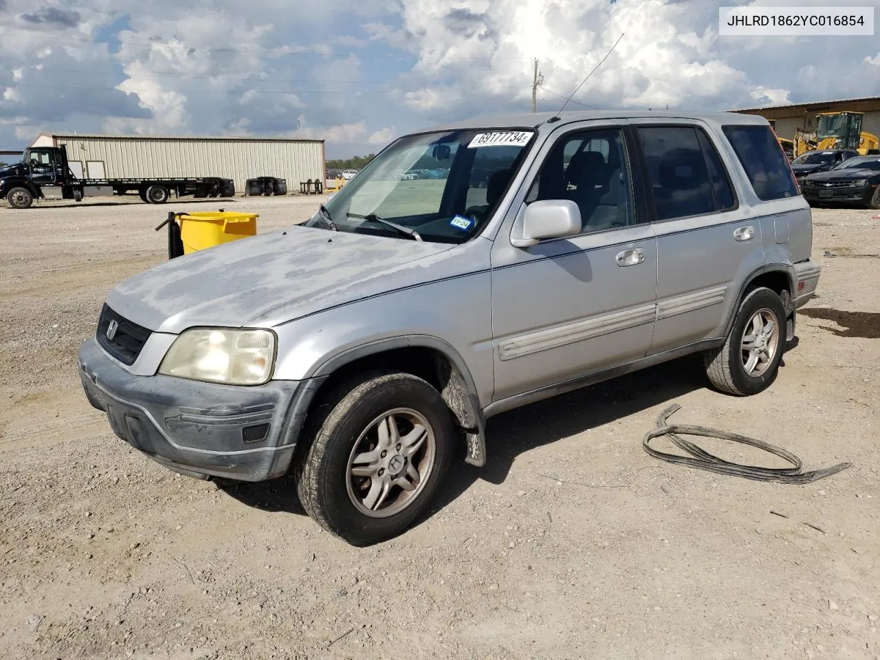 2000 Honda Cr-V Ex VIN: JHLRD1862YC016854 Lot: 69177734