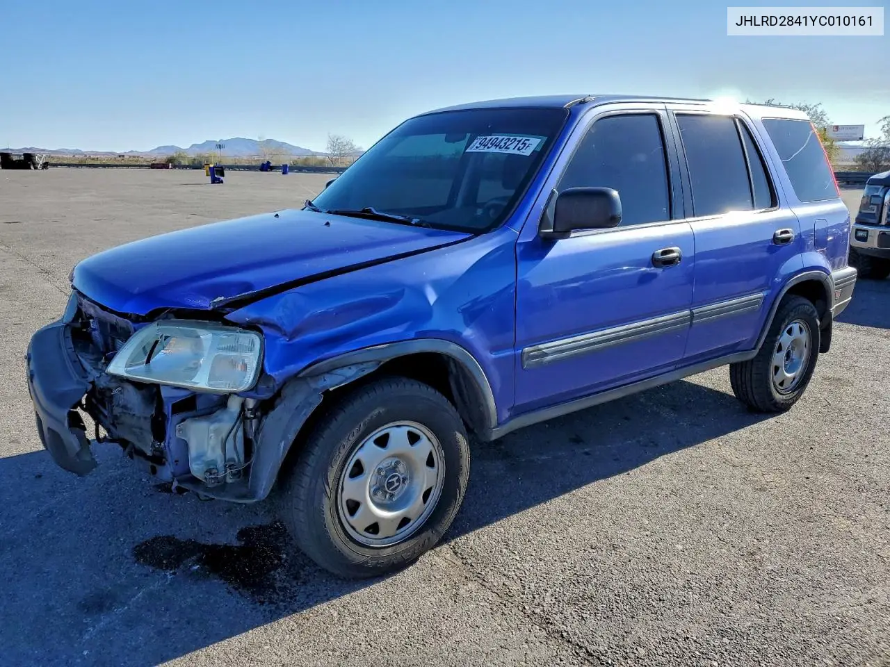 JHLRD2841YC010161 2000 Honda Cr-V Lx
