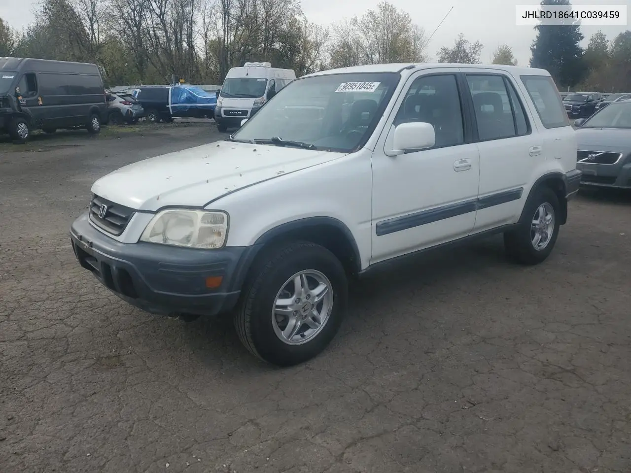 JHLRD18641C039459 2001 Honda Cr-V Ex