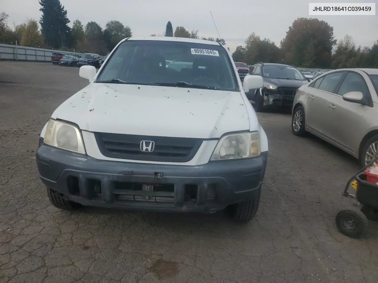 JHLRD18641C039459 2001 Honda Cr-V Ex