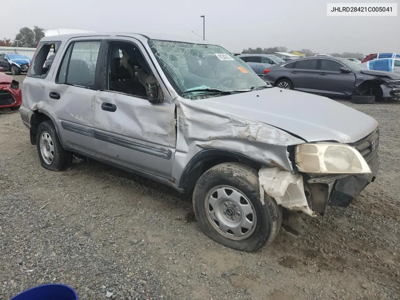 JHLRD28421C005041 2001 Honda Cr-V Lx