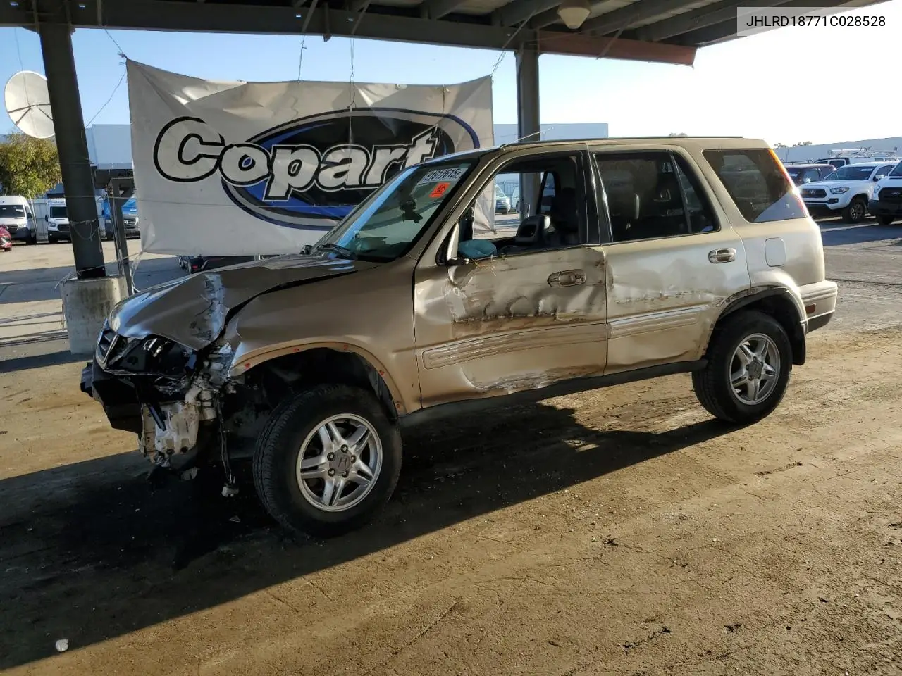 JHLRD18771C028528 2001 Honda Cr-V Se