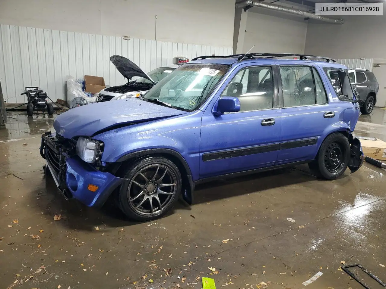 JHLRD18681C016928 2001 Honda Cr-V Ex