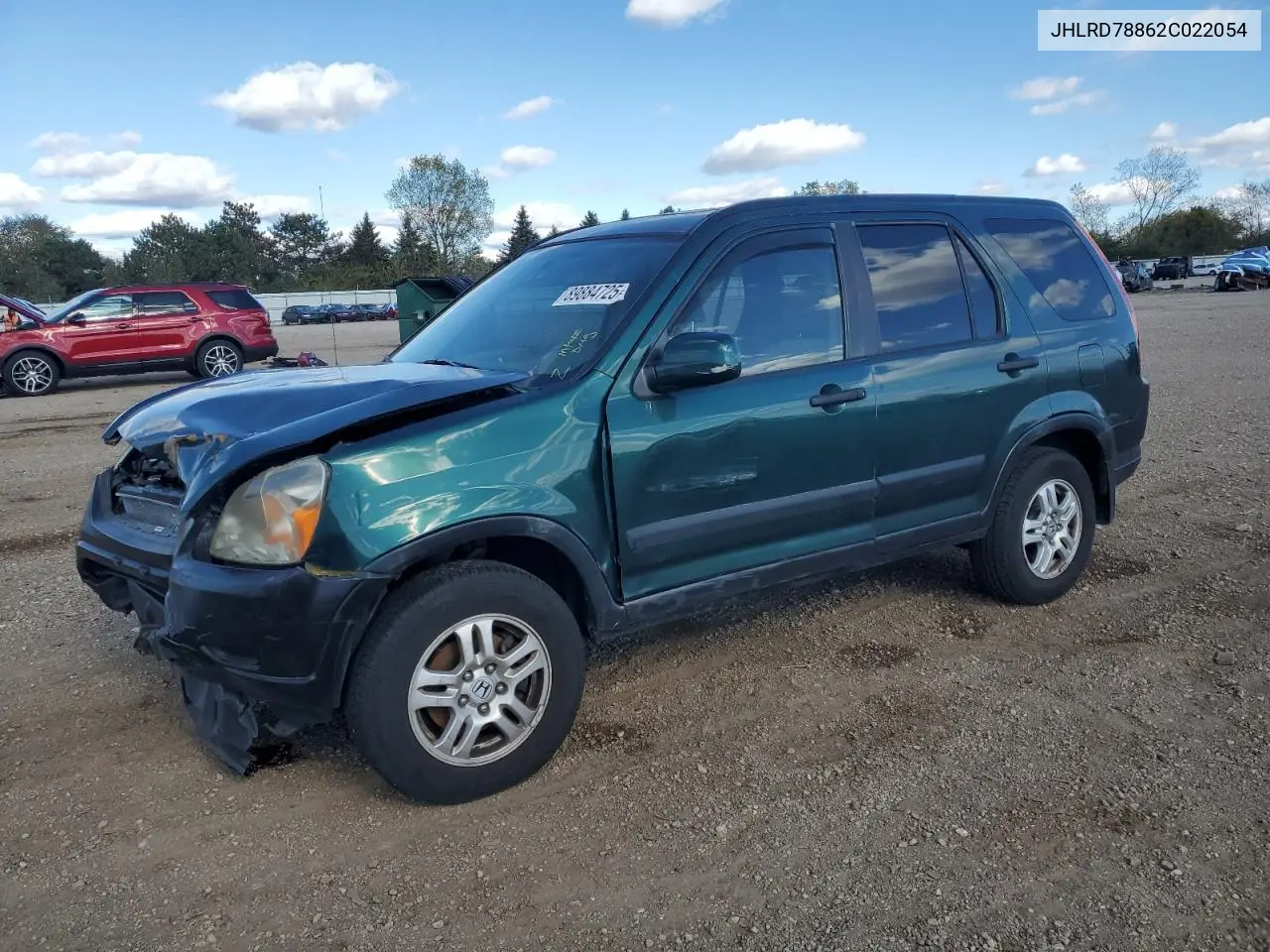 JHLRD78862C022054 2002 Honda Cr-V Ex
