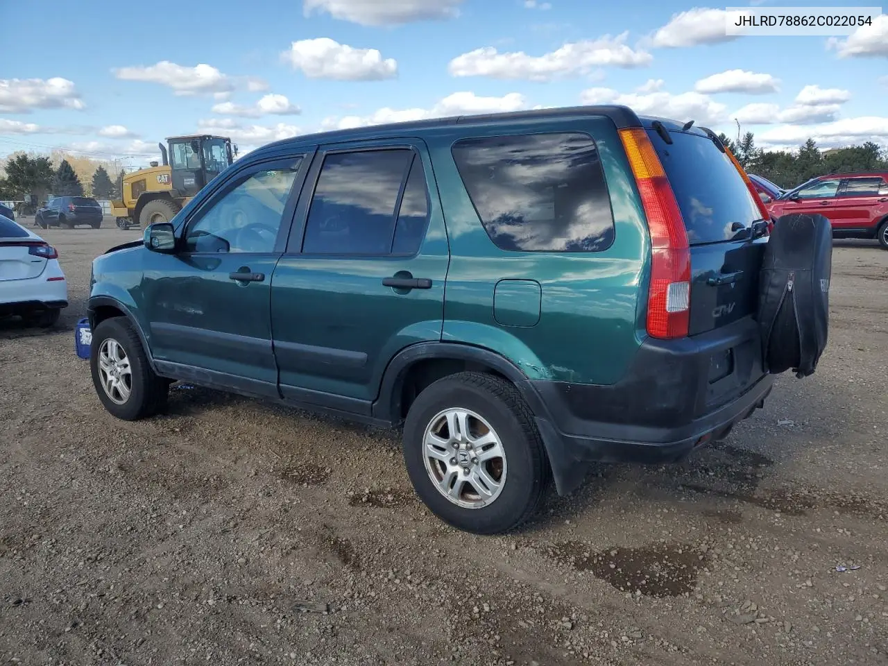 JHLRD78862C022054 2002 Honda Cr-V Ex