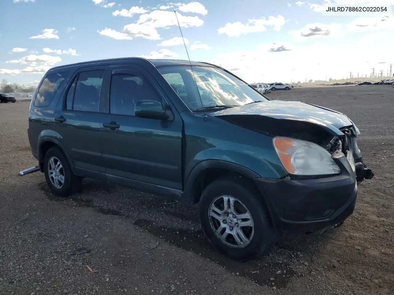 JHLRD78862C022054 2002 Honda Cr-V Ex