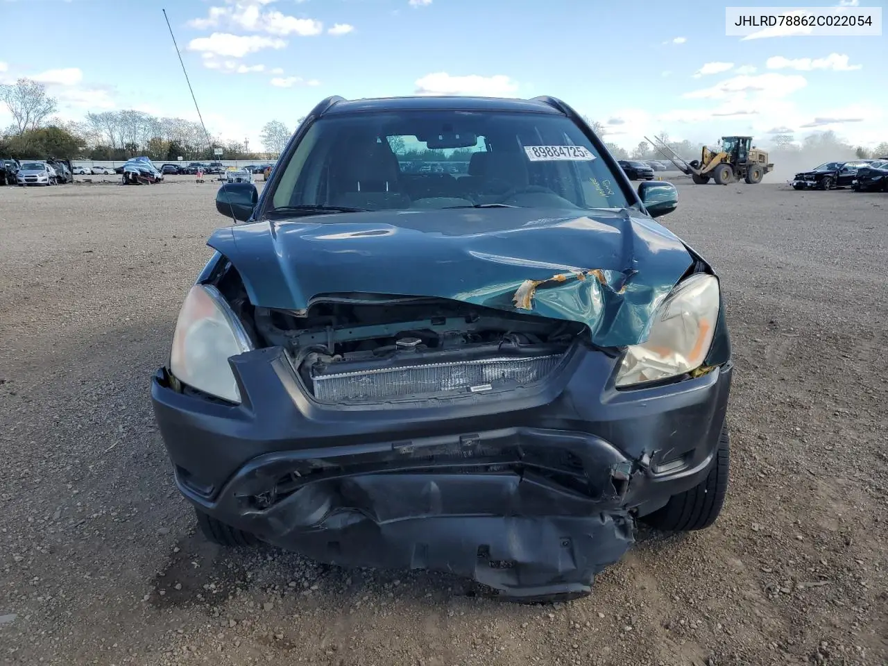 JHLRD78862C022054 2002 Honda Cr-V Ex