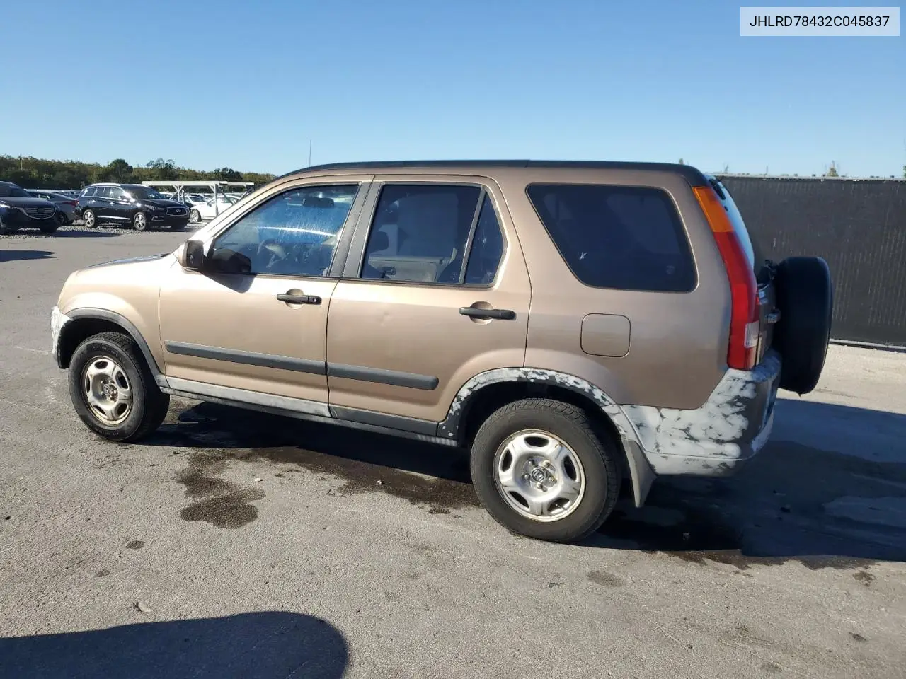 JHLRD78432C045837 2002 Honda Cr-V Lx