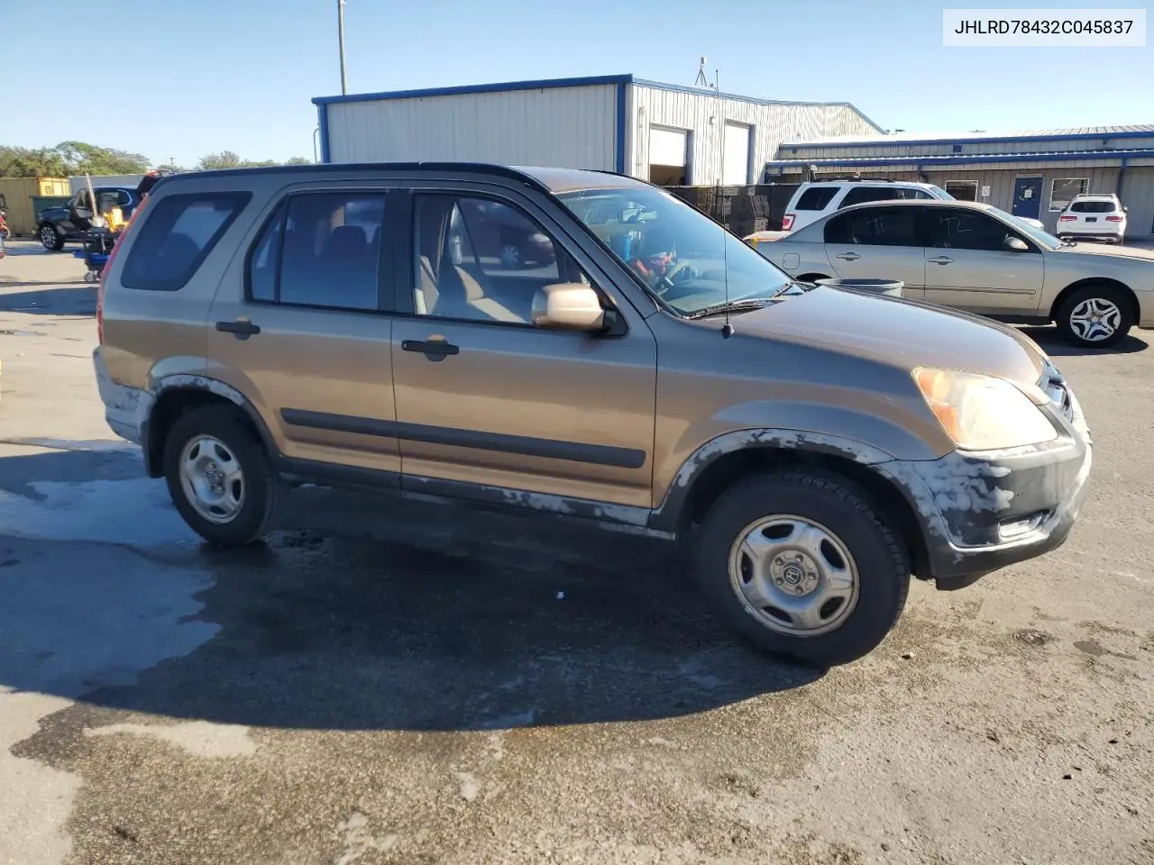 JHLRD78432C045837 2002 Honda Cr-V Lx