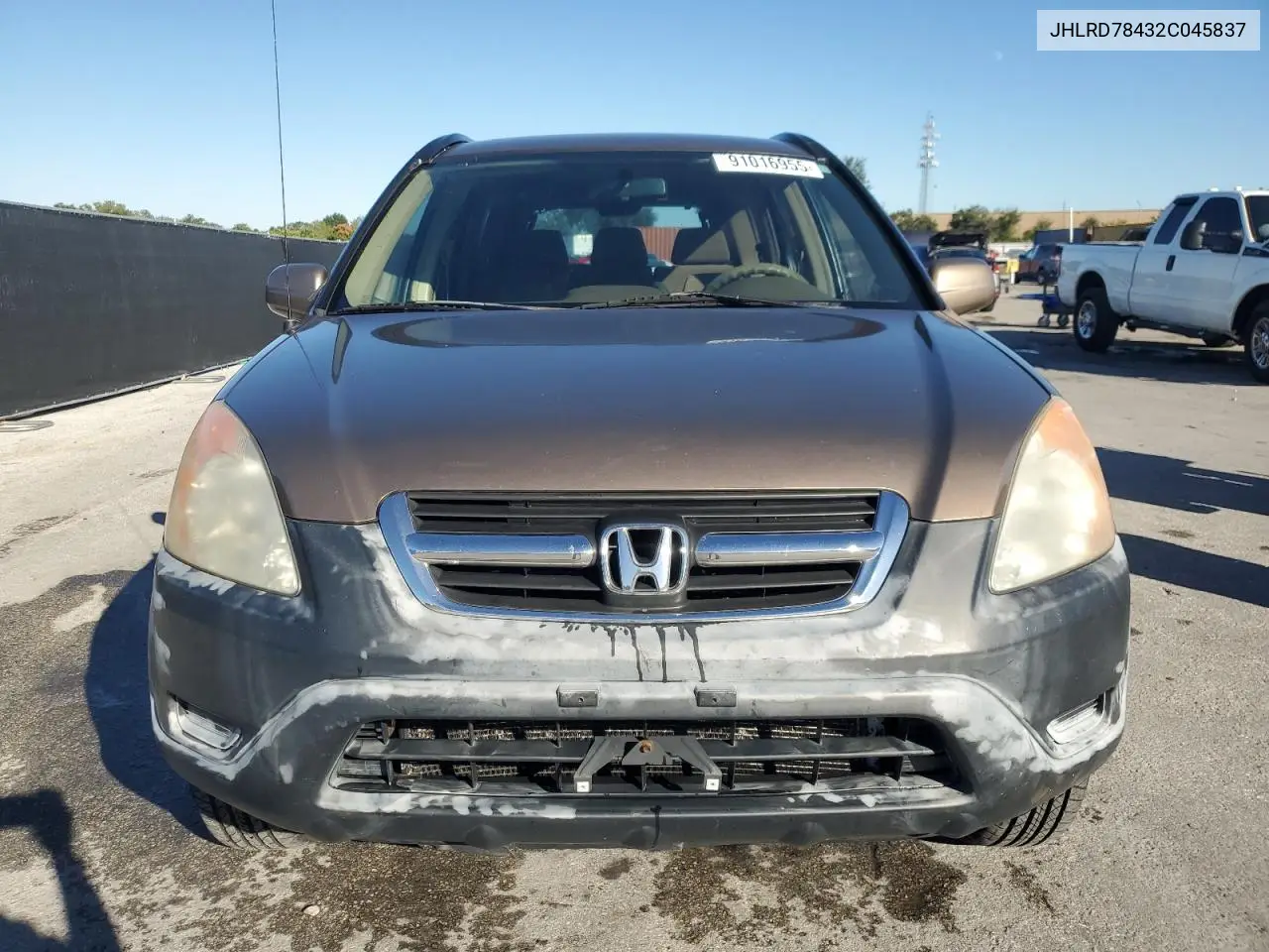 JHLRD78432C045837 2002 Honda Cr-V Lx